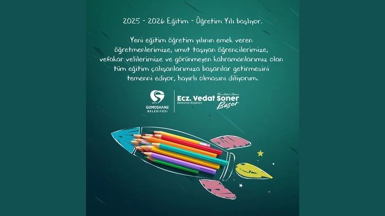 BAŞKANIMIZDAN, YENİ EĞİTİM ÖĞRETİM YILI MESAJI