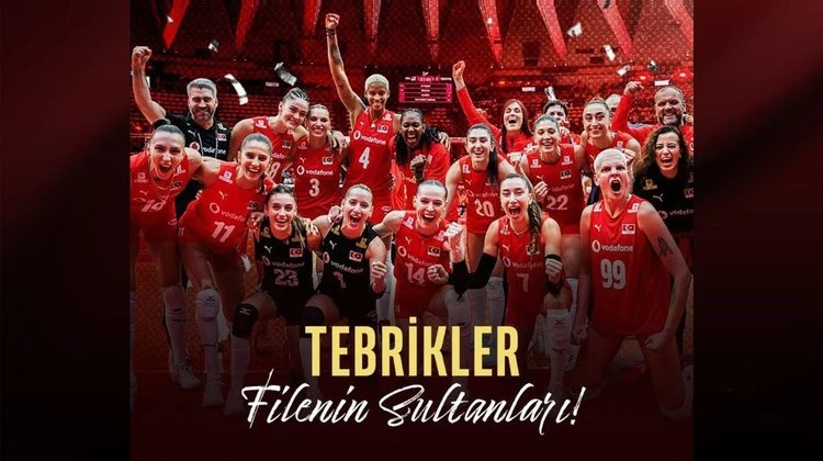 BAŞKANIMIZ DÜNYA İKİNCİSİ FİLENİN SULTANLARINI KUTLADI