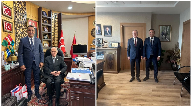 BAŞKANIMIZ, GENEL BAŞKANIMIZ SAYIN DR. DEVLET BAHÇELİ BEYEFENDİYİ ZİYARET ETTİ