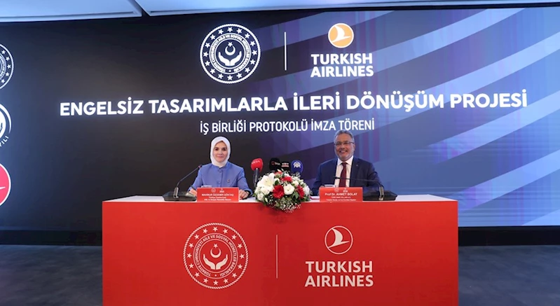 Aile ve Sosyal Hizmetler Bakanlığı ile THY arasında 