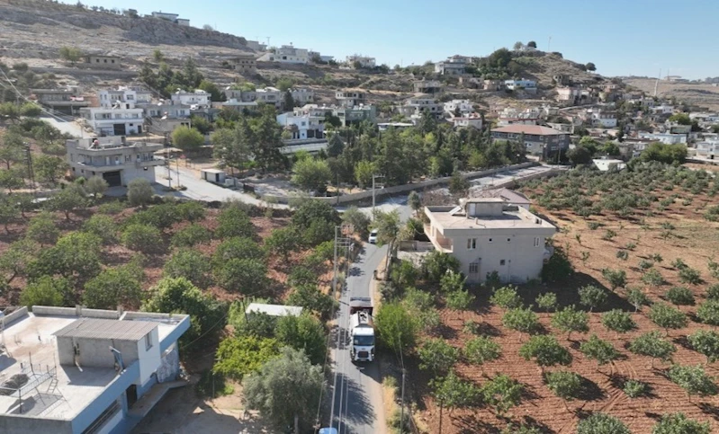 HALFETİ KIRSALINDAKİ 11 KİLOMETRELİK GRUP YOLU BAŞTAN SONA YENİLENDİ