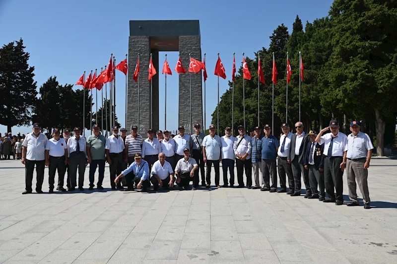 Gaziler ve Şehit Yakınları Çanakkale’yi Gezdi