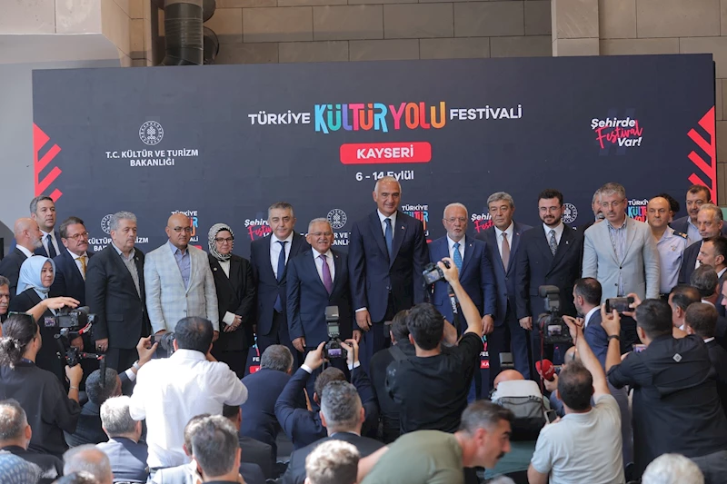 Başkan Büyükkılıç’tan “Türkiye Kültür Yolu Festivali” Teşekkürü