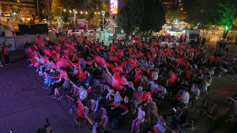 Kahramanmaraş Milli Maçta Tek Yürek Oldu