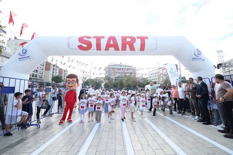 Bağcılar, Çocuk Şöleni ve Maratonu’na Ev Sahipliği Yaptı