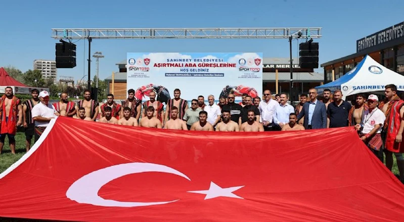 Aba Güreşi Türkiye Şampiyonası Şahinbey Er Meydanında Yapıldı