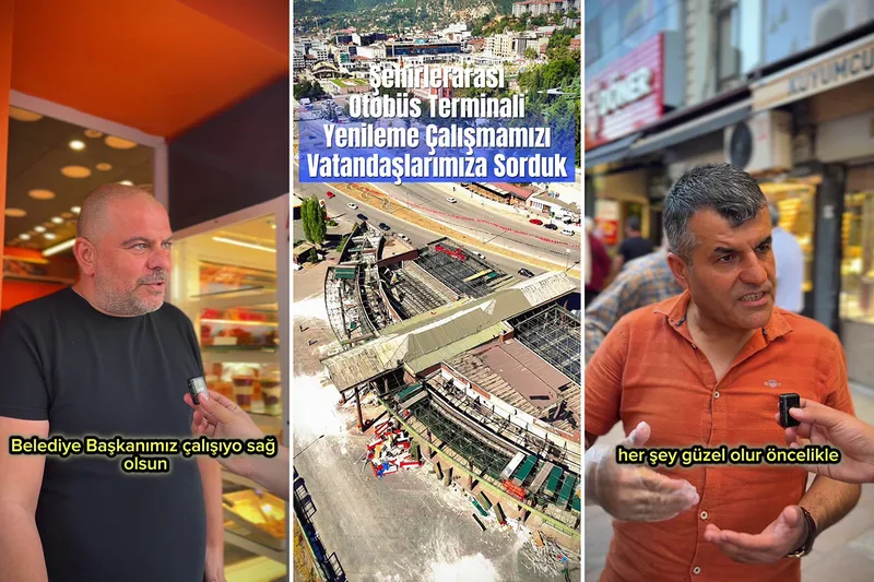Şehirlerarası Otobüs Terminali Yenileme Çalışmamızı Vatandaşlarımıza Sorduk