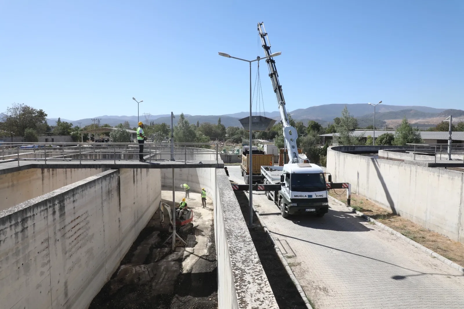MUSKİ Arıtma Tesisleri’nde temizlik seferberliği