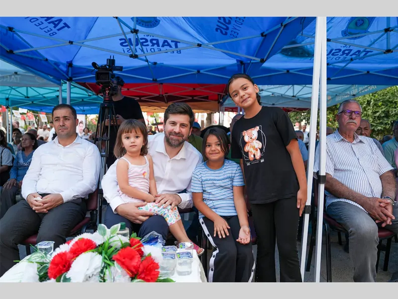 TARSUS BELEDİYESİ’NDEN ANIT MAHALLESİ’NE YENİLENEN BİR YAŞAM ALANI: AZNAKAY PARKI AÇILDI