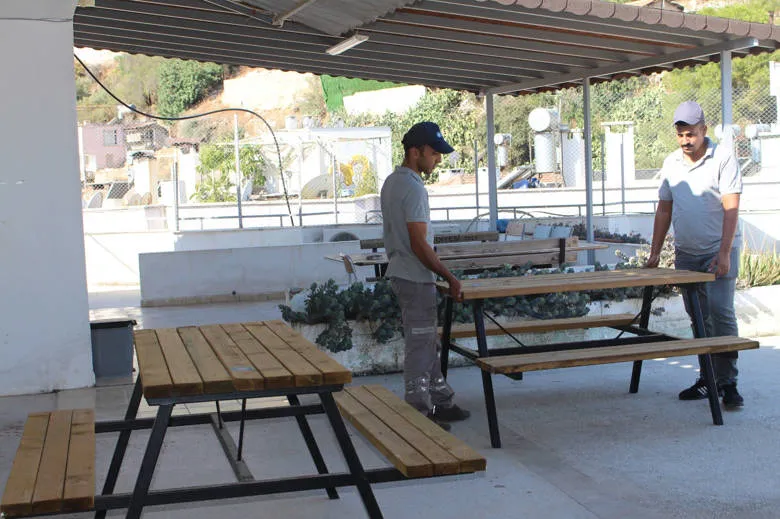 Büyükşehir’den bank ve piknik masası desteği