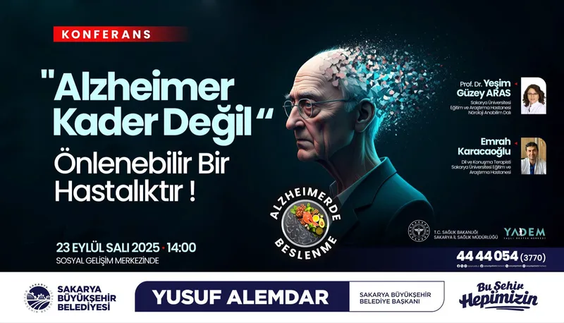 Alzheimer hastalığının önlenmesinde beslenme ve sağlıklı yaşamın önemi konuşulacak