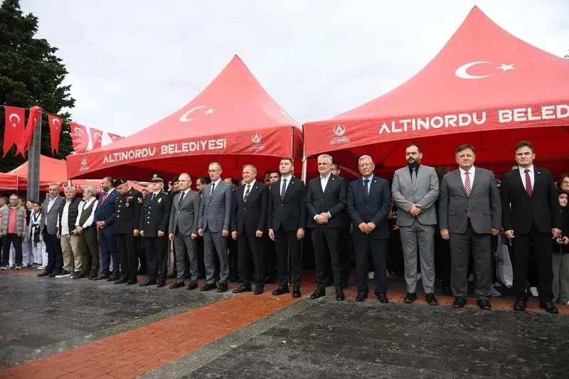 ATATÜRK’ÜN ORDU’YA GELİŞİNİN 101’İNCİ YILI KUTLANDI