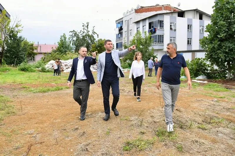 BAŞKAN TEPE KREŞ PROJESİNİ YERİNDE İNCELEDİ