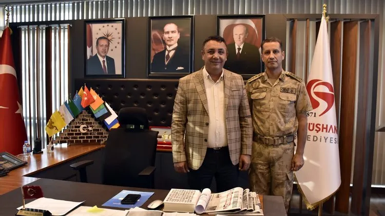 İL JANDARMA KOMUTANIMIZ JANDARMA KIDEMLİ ALBAY BİLAL SARIDOĞAN’DAN BAŞKANIMIZA NAZİK ZİYARET