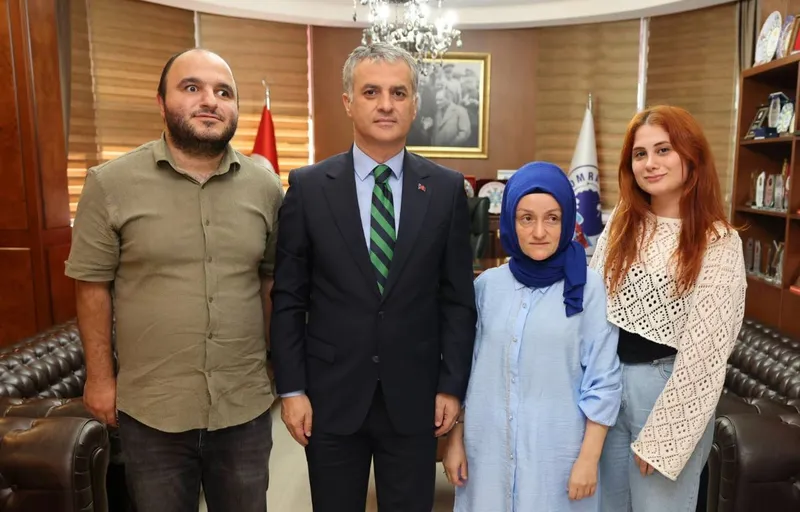 TRABZON ENGELSİZ GELİŞİM SPOR KULÜBÜ YÖNETİMİNDEN BAŞKANIMIZA MAKAMINDA ZİYARET