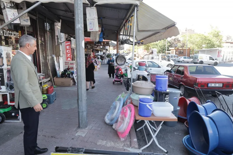 Nevşehir Zabıta Müdürlüğü’nden Kaldırım İşgali Denetimi
