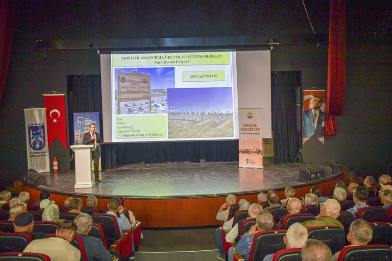 ANKARA BÜYÜKŞEHİR BELEDİYESİ’NDEN ARICILIKTA KIŞLATMA EĞİTİMİ