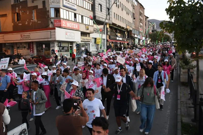 EŞBAŞKAN SAYILĞAN ONKOLOJİ GÜNLERİ YÜRÜYÜŞÜNE KATILDI.