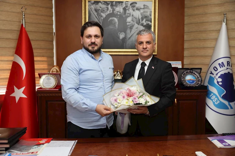 BORDO MAVİ 61 SPOR KULÜB YÖNETİMİNDEN BAŞKANIMIZA MAKAMINDA ZİYARET