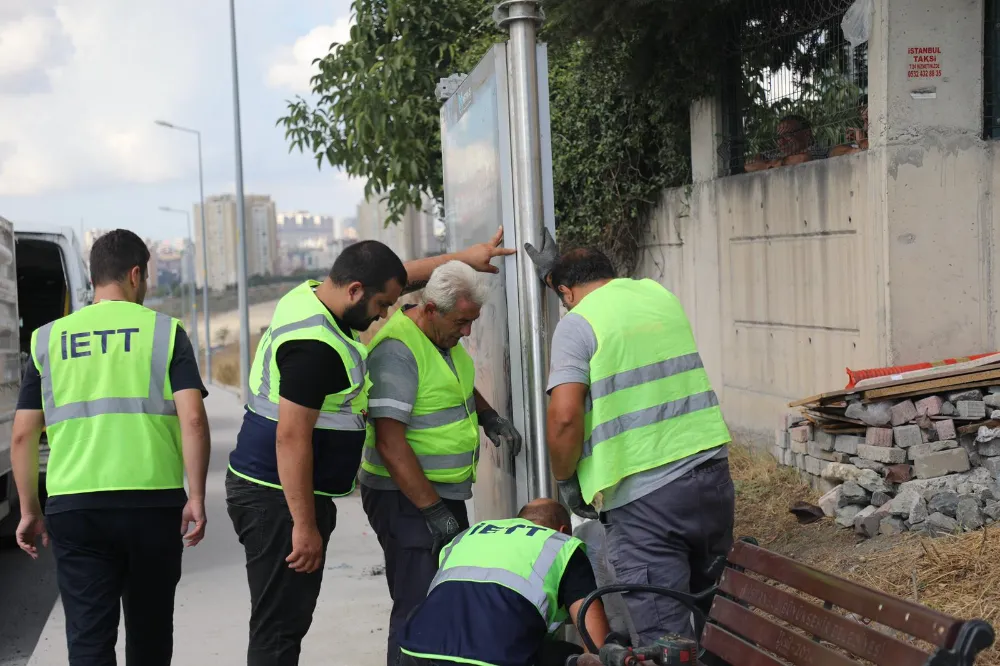 *İETT DUYARSIZ KALMADI, YENİ DURAĞI HİZMETE ALDI*