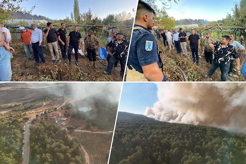 Aladağ’da Yangın: Karabük Tek Yürek Mücadelede