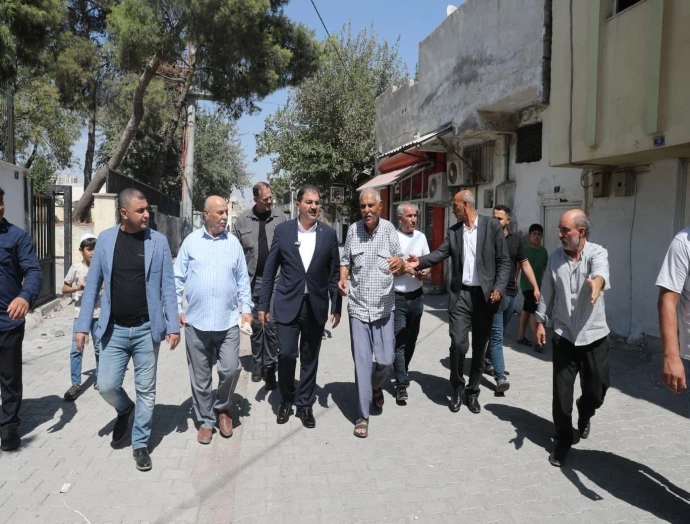 BAŞKAN CANPOLAT, HALKLA İÇ İÇE OLMAYI SÜRDÜRÜYOR