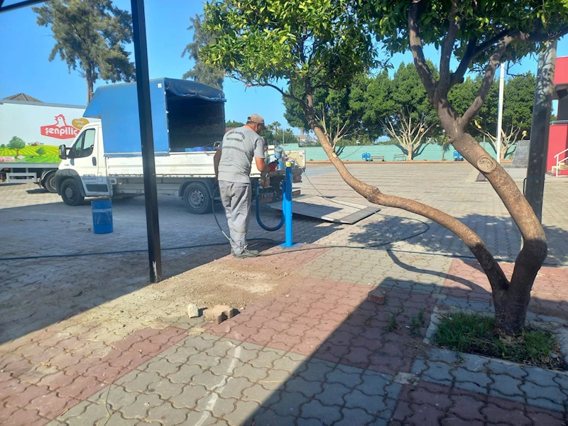 Kemer Belediyesi’nden okullarda temizlik çalışması