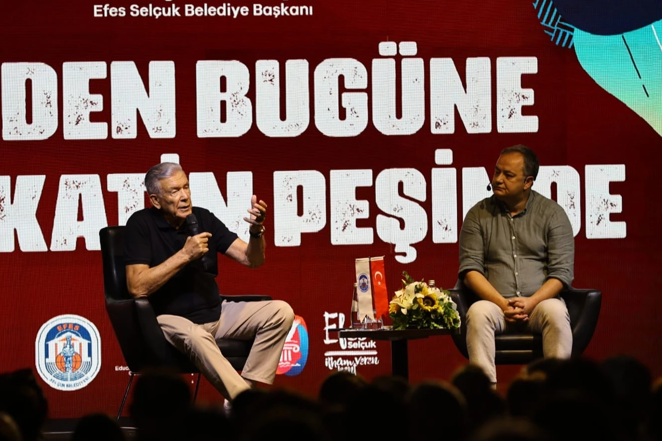 Usta gazeteciler İzmir Efes Selçuk