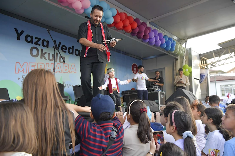 ÇOCUKLAR “YAZA VEDA, OKULA MERHABA” ŞENLİĞİNDE BULUŞTU