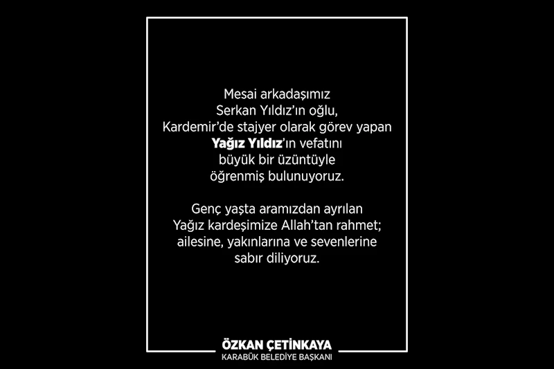 Vefat ve Başsağlığı