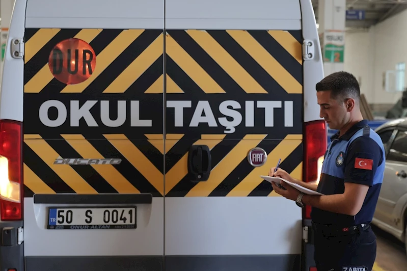 Okul Servislerine Yönelik Kapsamlı Denetim Yapıldı