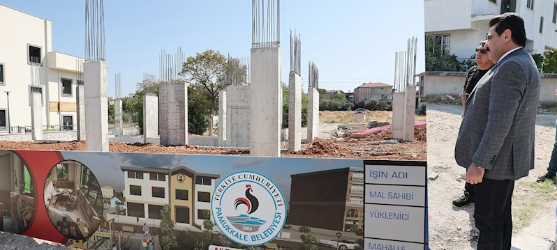 PAMUKKALE BELEDİYESİ GÜNDÜZ ÇOCUK BAKIMEVİ YÜKSELİYOR